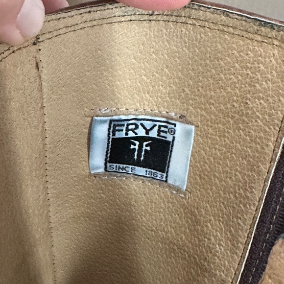 FRYE Melissa Harness Riding Boots - Size 6 - Color: Dark Brown - Picture 10 of 16